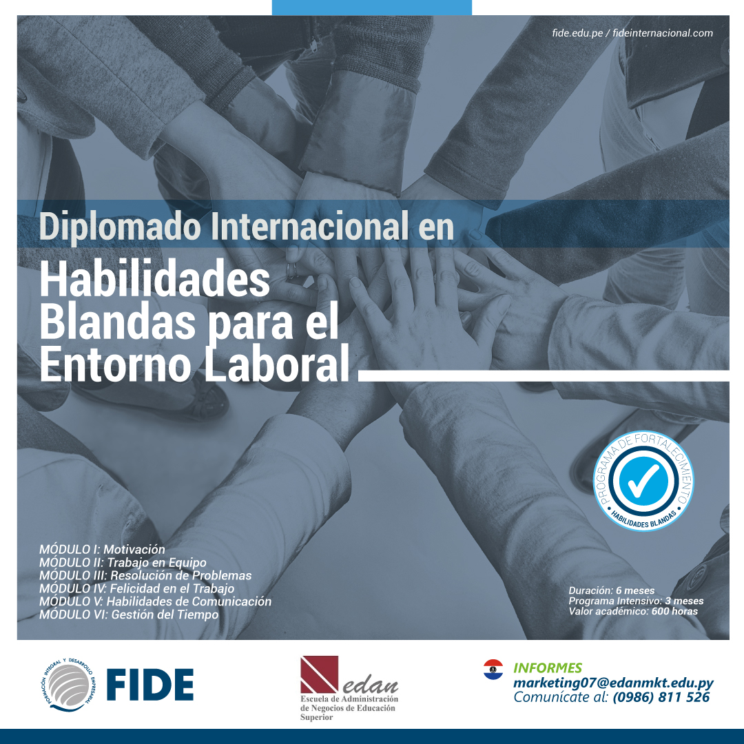 Internacional Habilidades Blandas para el Entorno Laboral