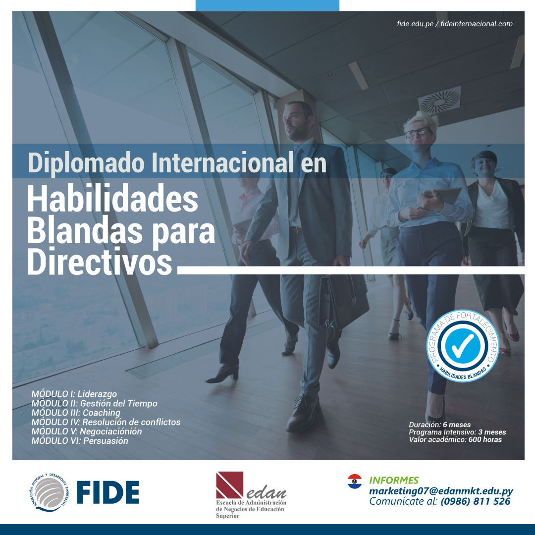 Internacional Habilidades Blandas para Directivos