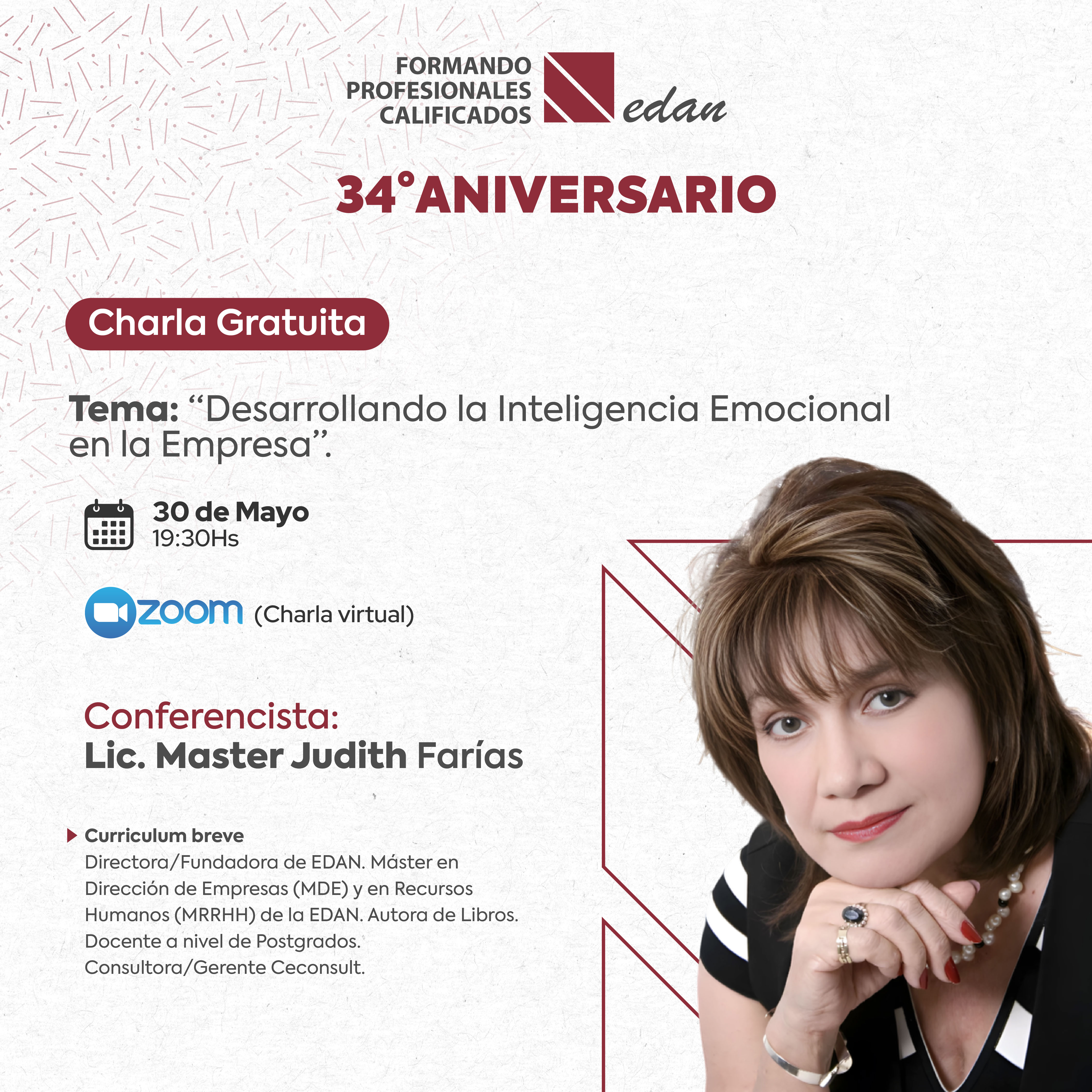 Conferencia: "Desarrollando la Inteligencia Emocional en la Empresa"