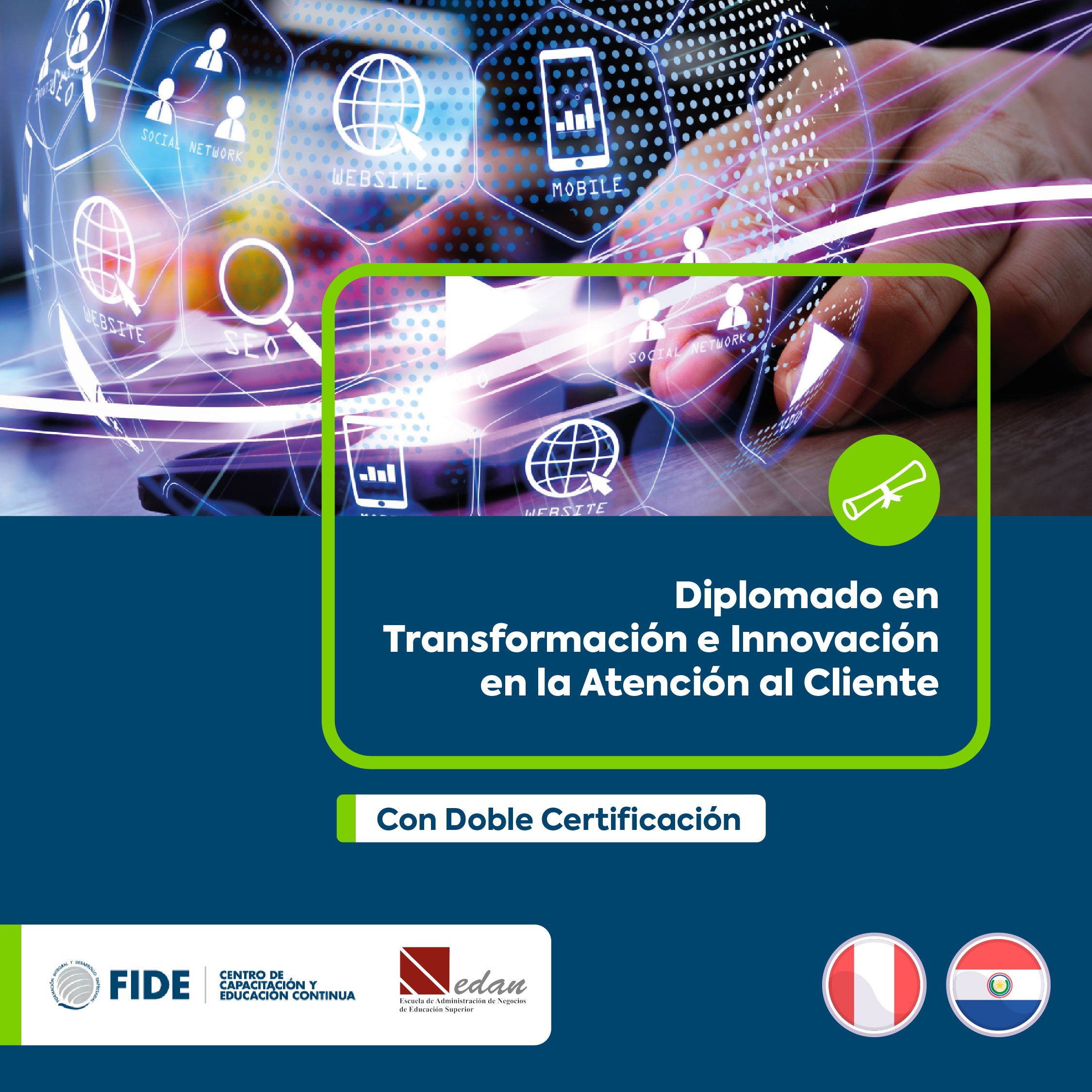 Diplomado Transformación e Innovación en la Atención al Cliente 