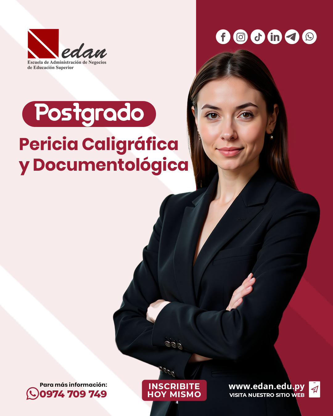Postgrado en Pericia Caligráfica y Documentológica